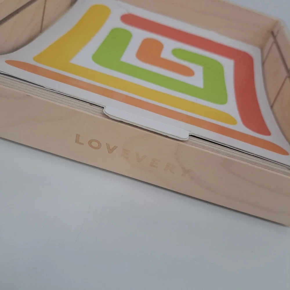 Lovevery Mosaic Button Board Wooden Educational Toy Montessori Learning Game